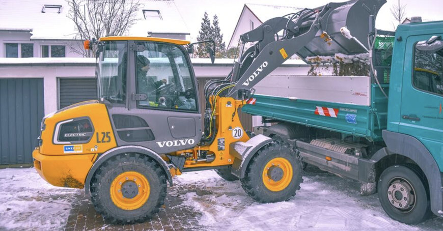 VOLVO CE: Mit dem Ziel weitreichender E-Mobilität hat die Stadt Hannover ein ambitioniertes Programm gestartet